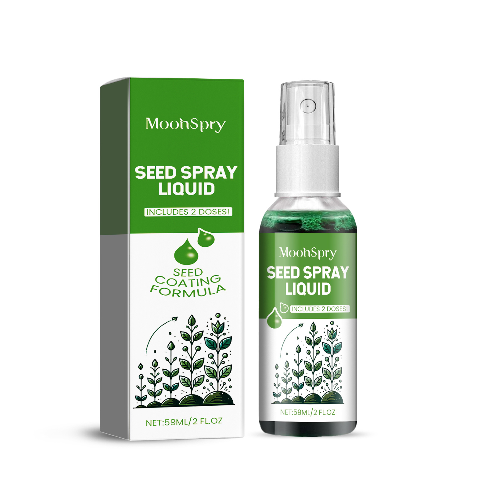 Main product image of Liquid Lawn Green Spray, 59ml, Grassland Planting, Care Spray for Daily Use