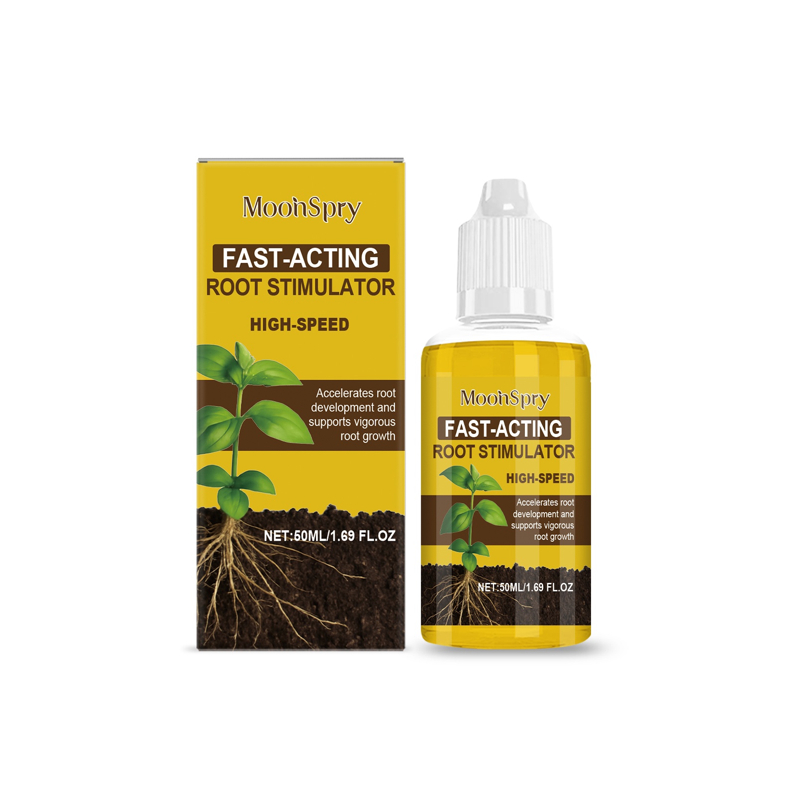 Main product image of MOONSPRY Rooting Growth Liquid, 50ml, Plant Nutrition, Garden Supplies for Outdoor Garden
