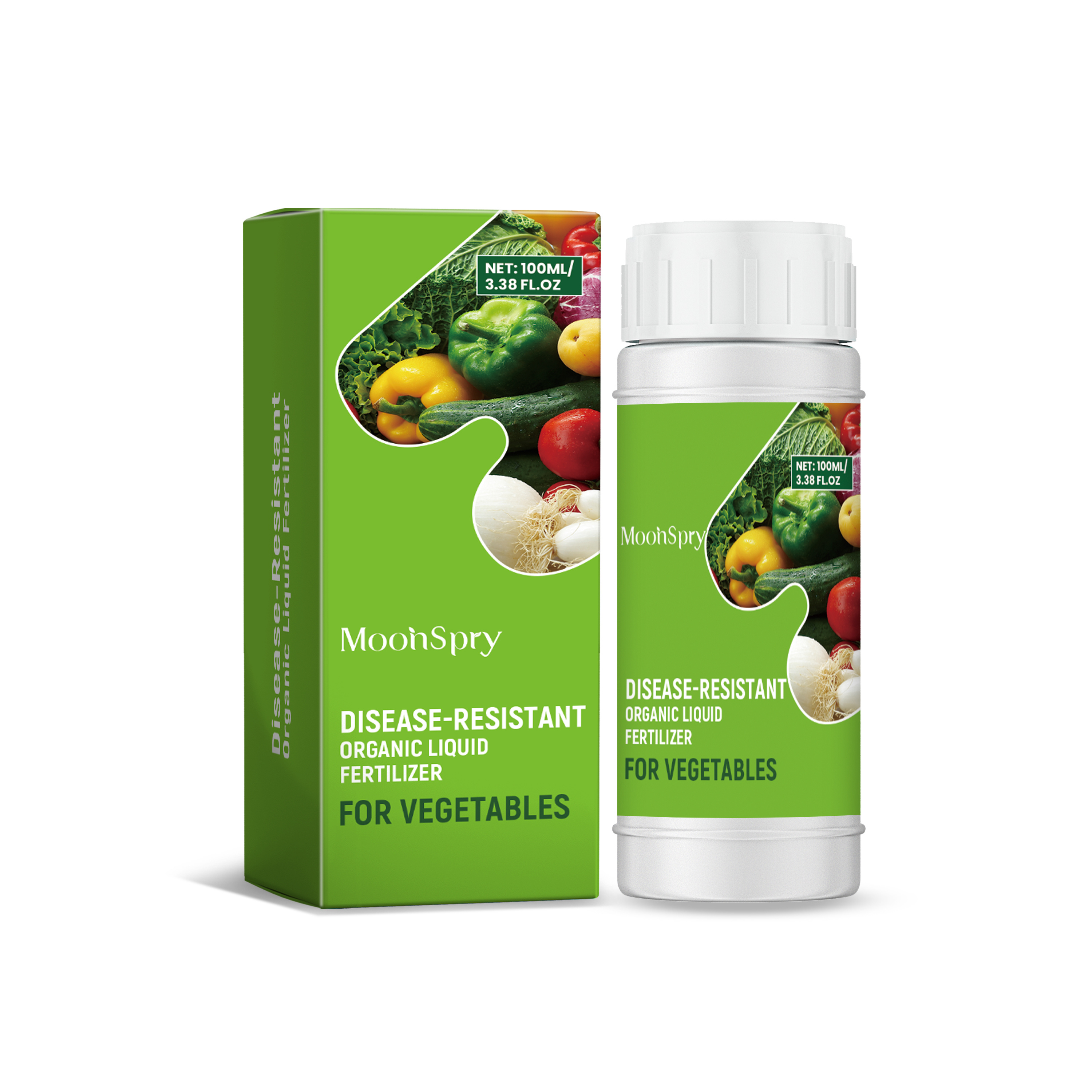 Main product image of Vegetable and Fruit Organic Liquid Fertilizer, 100ml, Plant Nutrition, Garden Supplies for Outdoor Garden