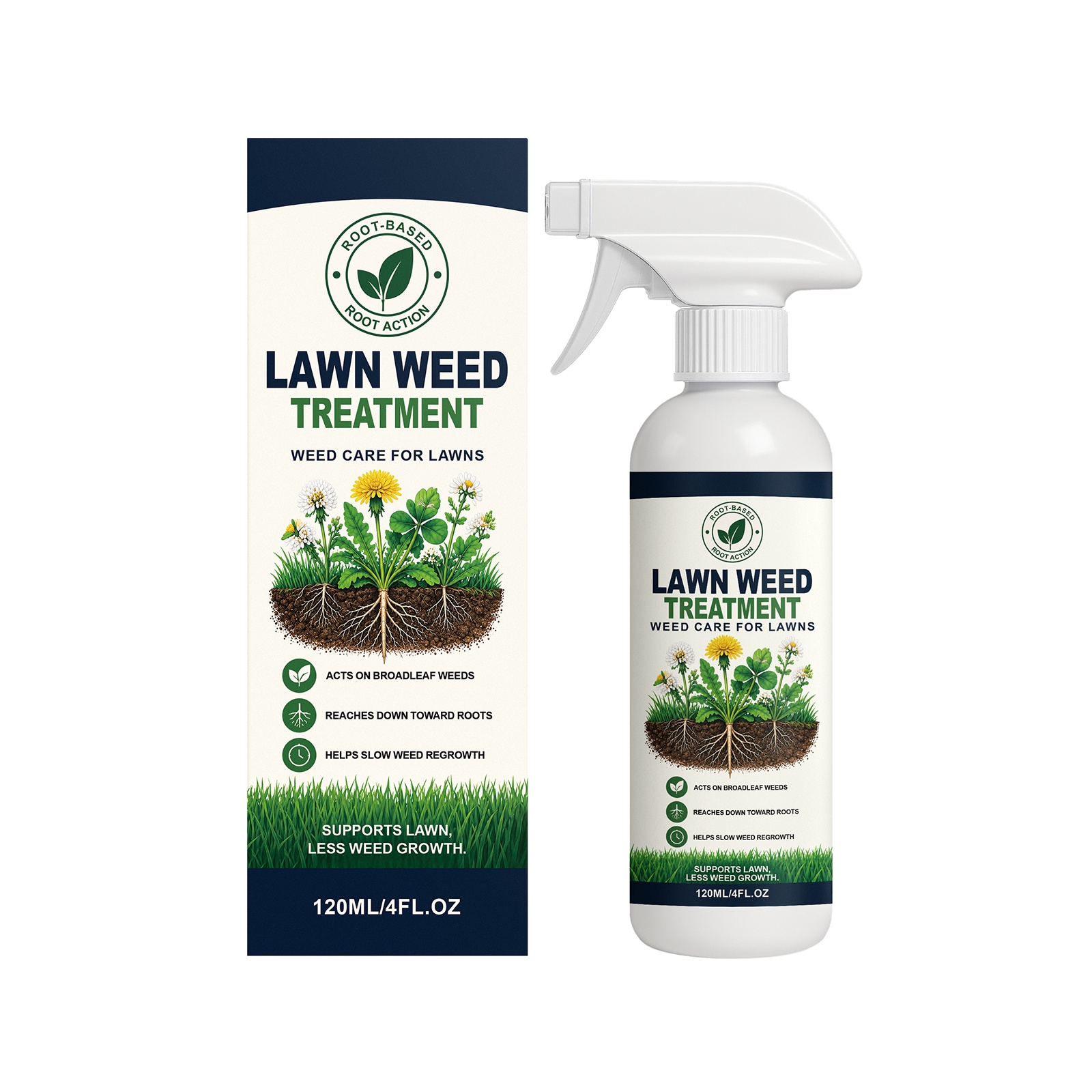 Main product image of Lawn Weed Treatment for Daily Use, 120ml