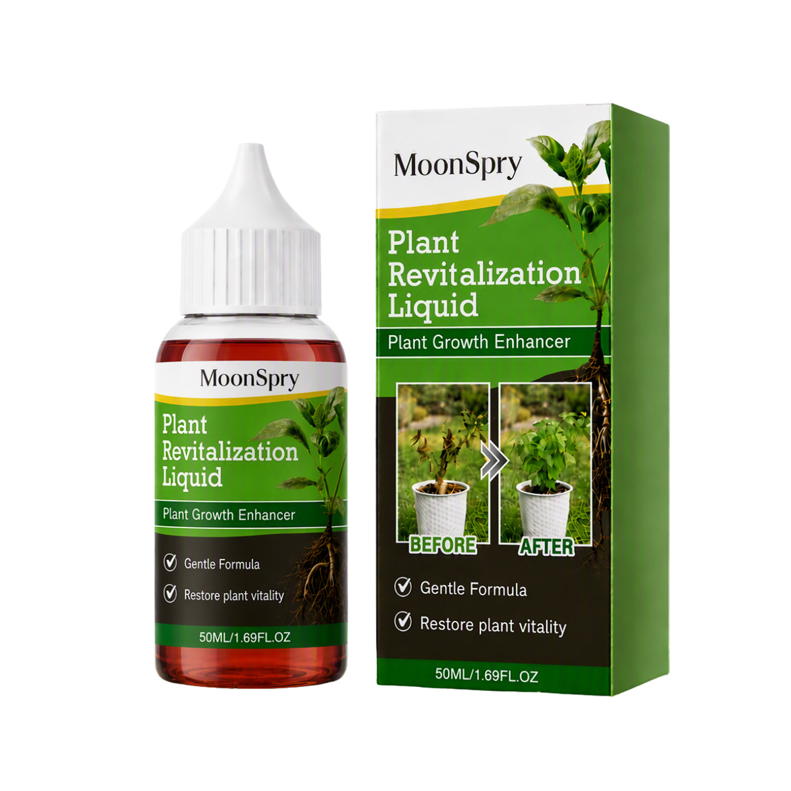 Main product image of MOONSPRY Plant Revitalization Liquid, 50ml, Garden Supplies for Outdoor Garden