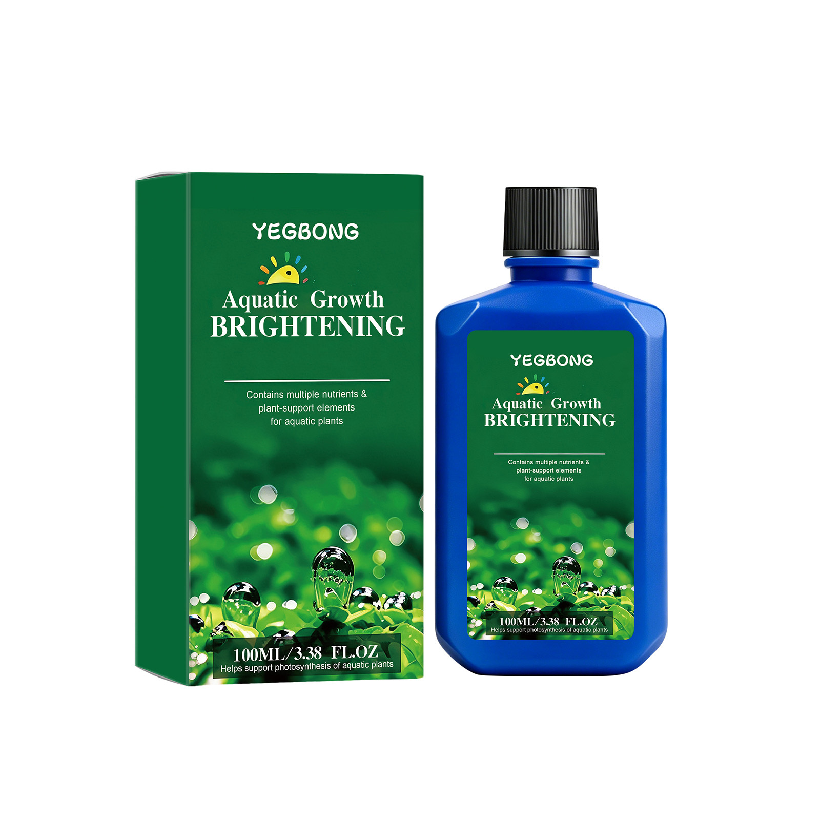 Main product image of YEGBONG Aquatic Growth Brightening, 100ml, Plant Nutrition Series, Garden Supplies for Outdoor Garden