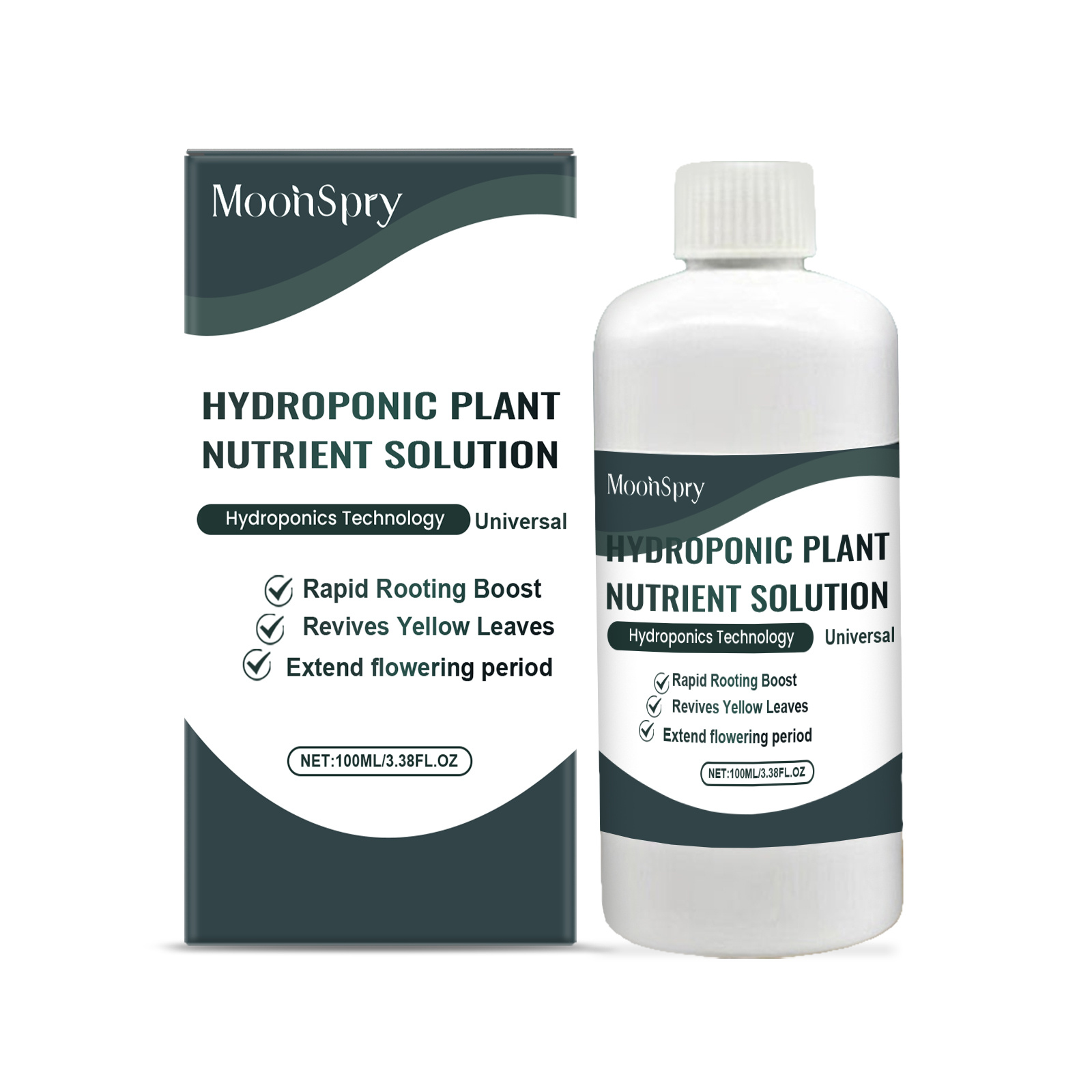 Main product image of Hydroponic Plant Nutrient Solution, 100ml, Garden Supplies for Outdoor Garden