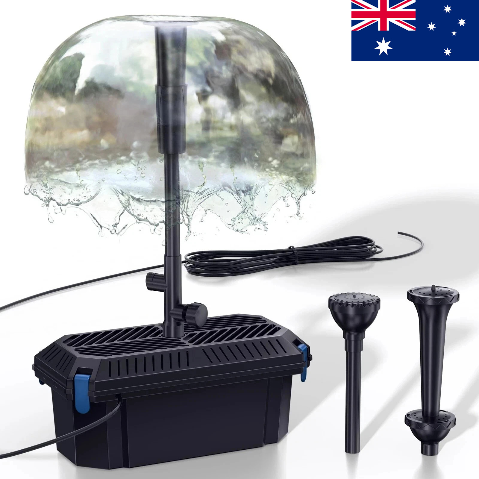 Main product image of 4000L All In One Pump Eco Pond Filter UVC Fountain Pump 85W UV Clarifier Media