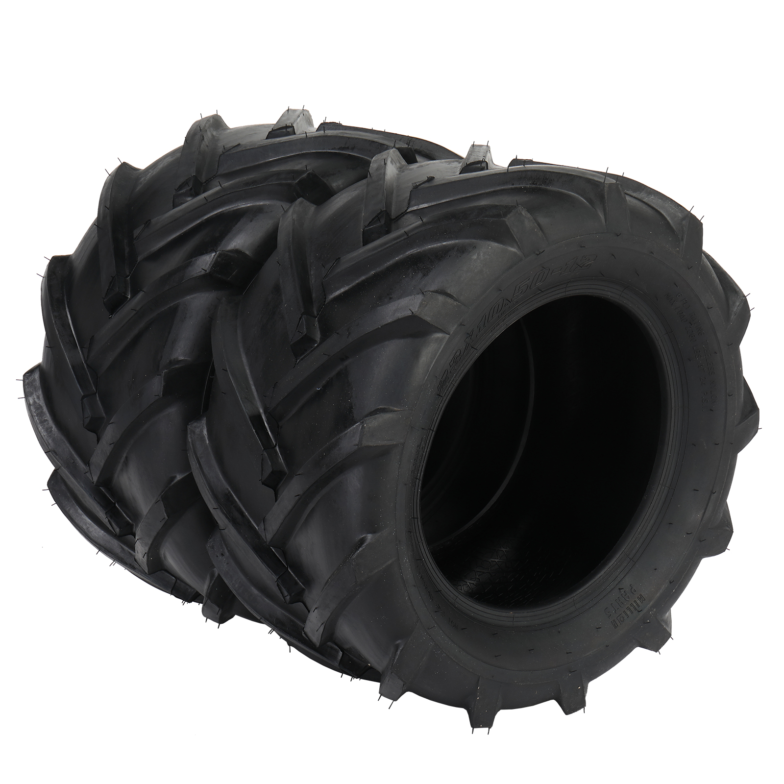 Main product image of 2PCS 23x10.50-12 AG Tires for Garden Tractor Lawn Riding 6ply Rated
