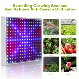 Product image of LED Grow Light Full Spectrum Hanging 225 LEDs Plant Grow Lamp Indoor Grow Light for Greenhouse Succulents Seedlings Plants Veg and Flower（15W LEDs）