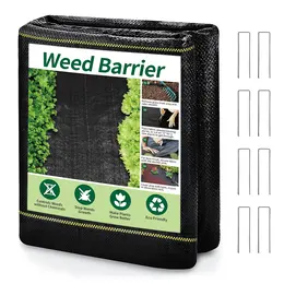 Product image of XISHAN 8'X300' Black HDPE 90 Gram Weed Barrier Fabric