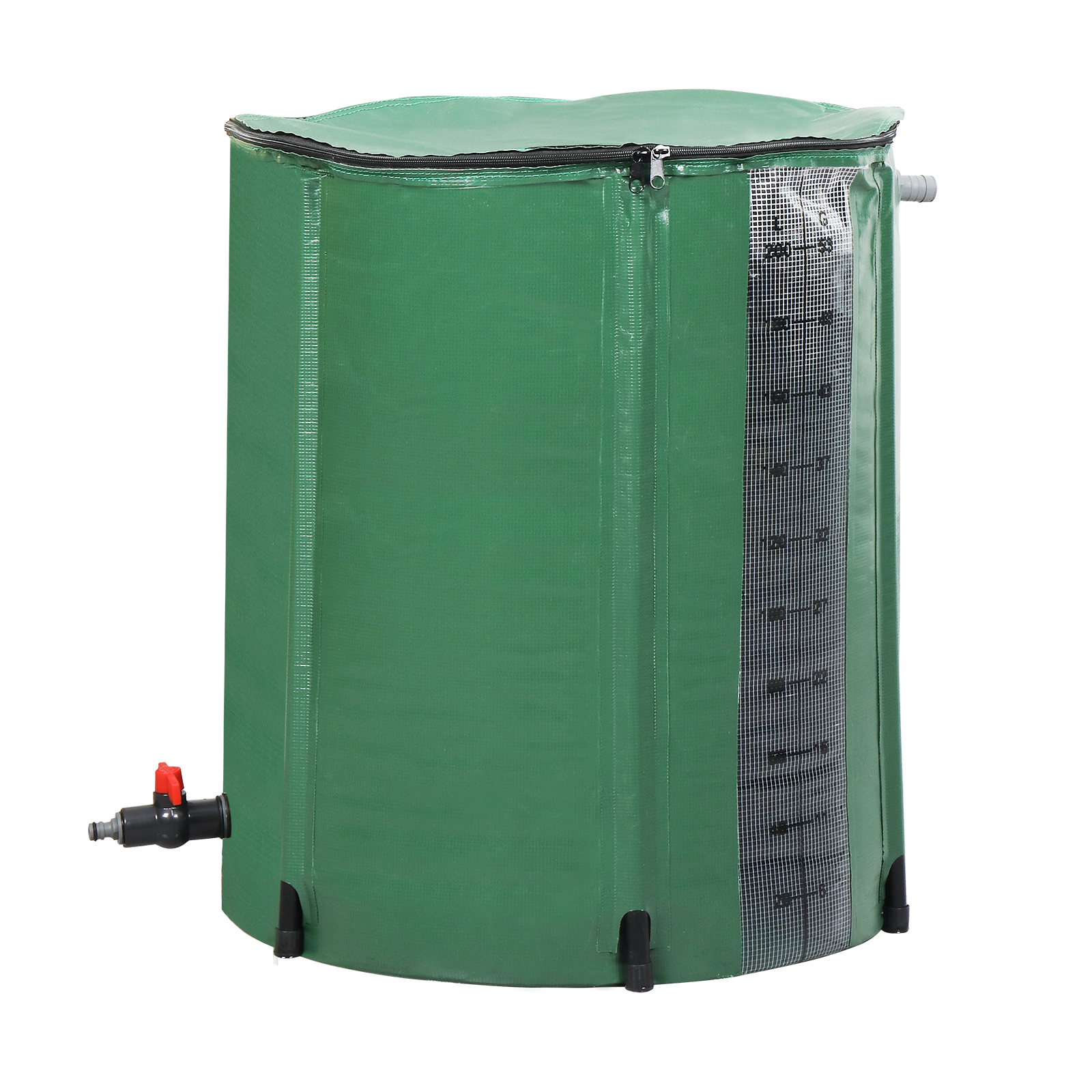 Main product image of 【Replace 71469282】50gal PVC With Scale Rain Bucket Green