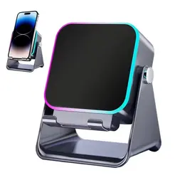 Product image of Adjustable Desktop Phone Stand, Bluetooth Speaker, RGB Light