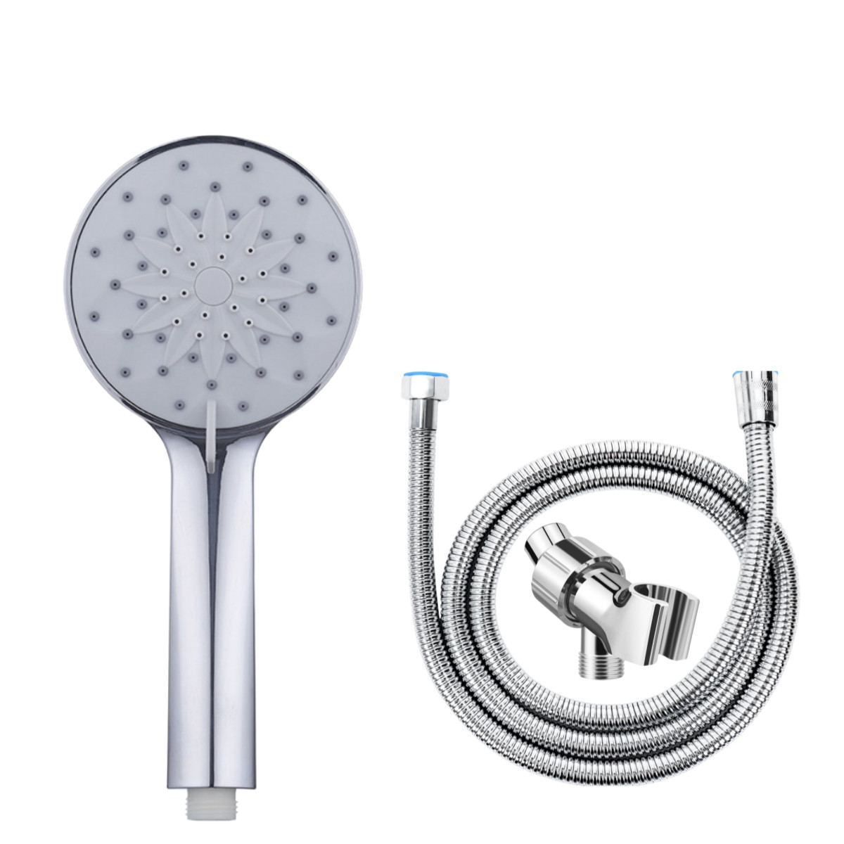 Main product image of 6-Spray Shower Head, 59in Hose, US Holder, Handheld Combo