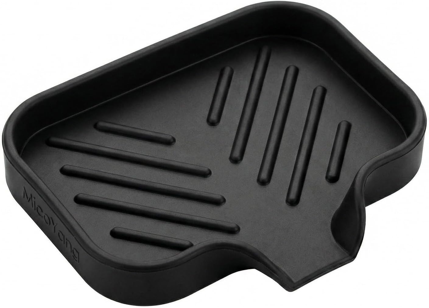 Main product image of Black Silicone Self-Draining Sink Organizer Tray