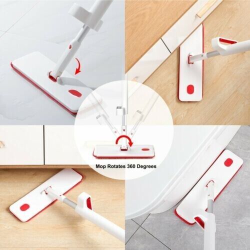 Main product image of Self Wringing Spray Mop Flat Mop Microfiber Floor&Tile&Marble Home Cleaner