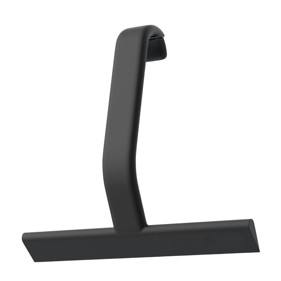 Main product image of 10 Inch Black Shower Squeegee with Integrated Hook