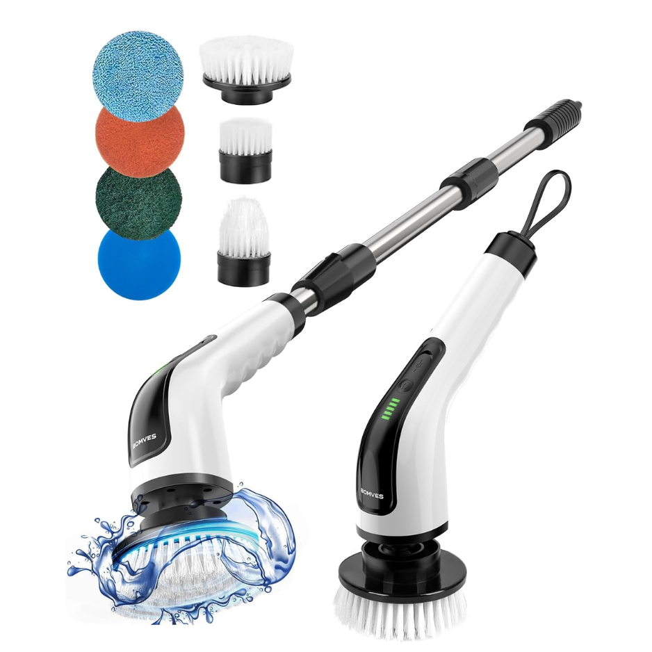 Main product image of Spin Scrubber With Long Handle, Power Shower Cleaning Brush