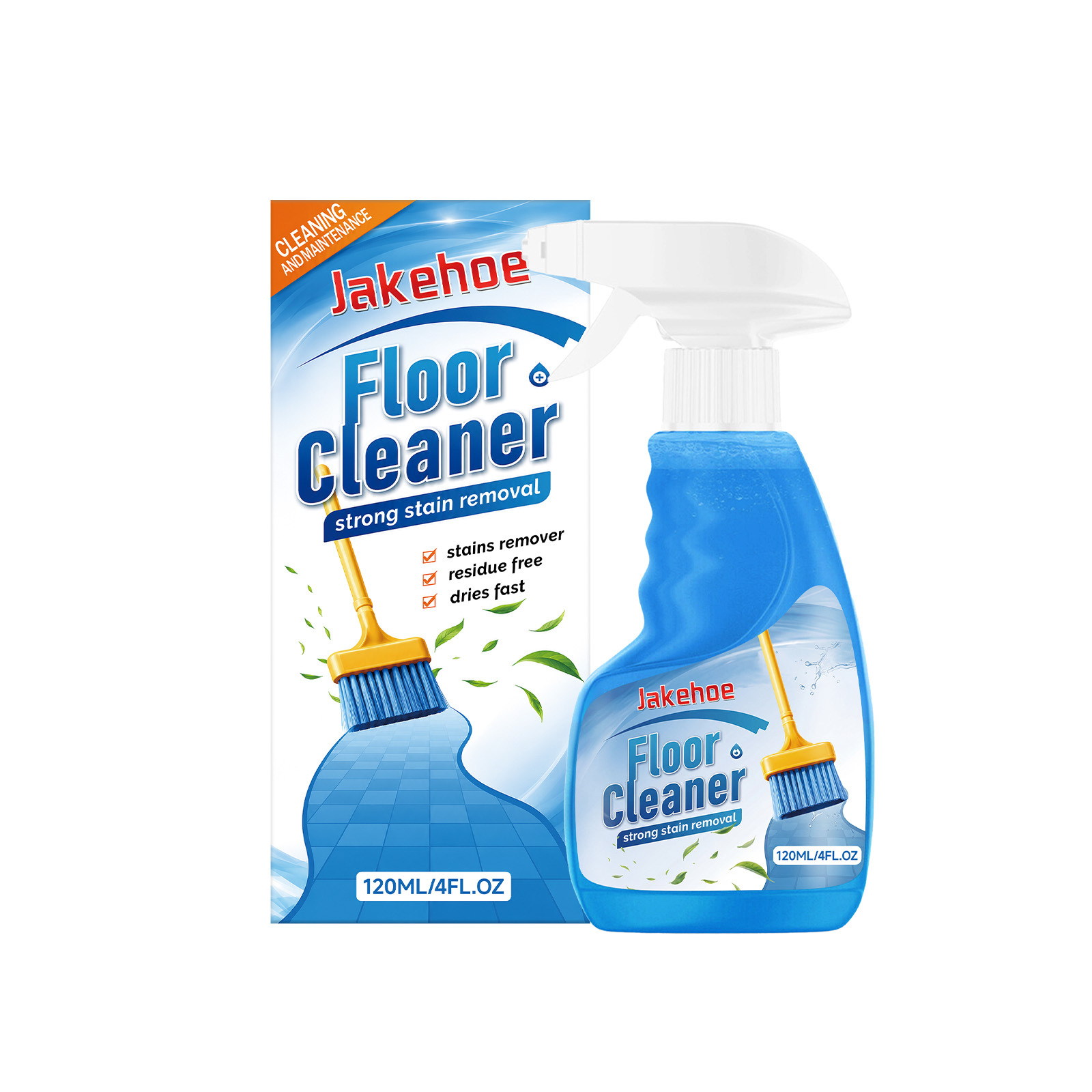 Main product image of JAKEHOE Hardwood Floor Cleaner, 120ml, Floor Cleaning, Cleaning Agent for Home Cleaning