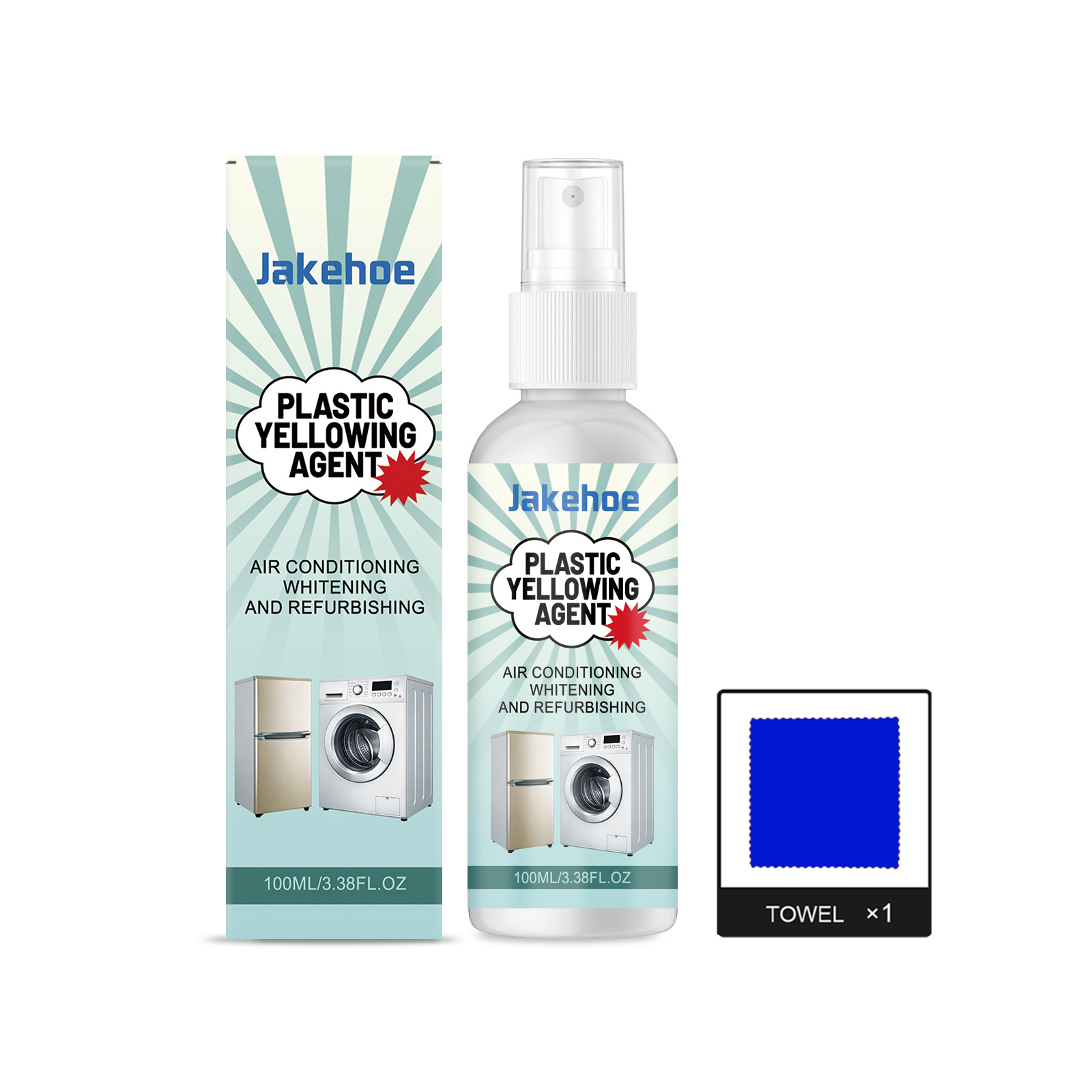 Main product image of Plastic Yellowing Cleaner, Cleaning Agent for Home Cleaning
