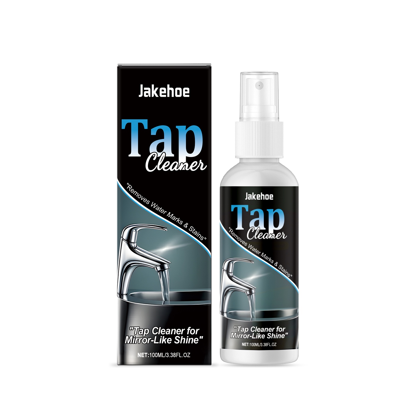 Main product image of JUE FISH Tap Cleaner, 100ml, Household Cleaning, Cleaning Agent for Home Cleaning