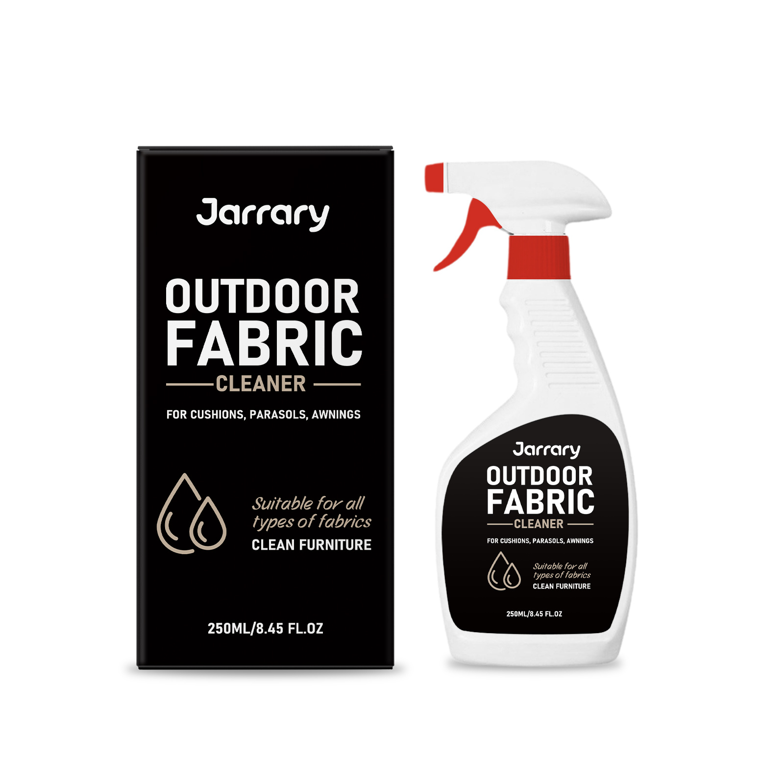 Main product image of Jarrary Outdoor Fabric Cleaner, 250ml, Cleaning Agent for Home Cleaning