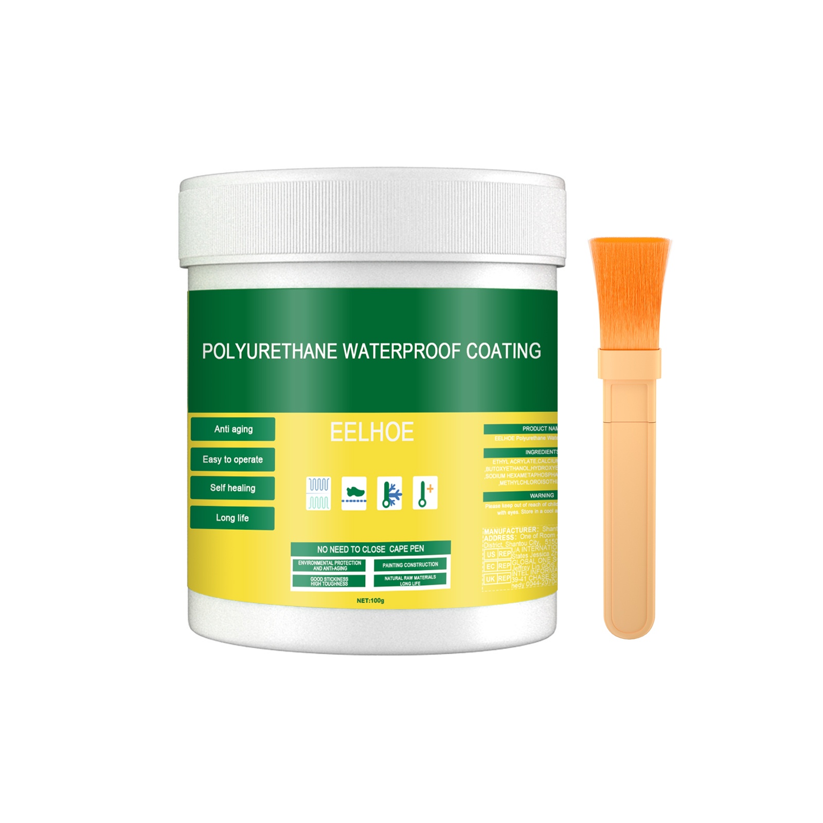 Main product image of Floor Leak-proof and Waterproof Adhesive (100g), Fix All Kinds of Leaks for Daily Use