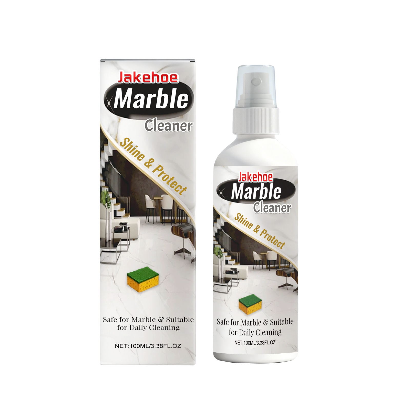 Main product image of Marble Cleaner, 100ml, Marble Cleaning, Cleaning Agent for Home Cleaning
