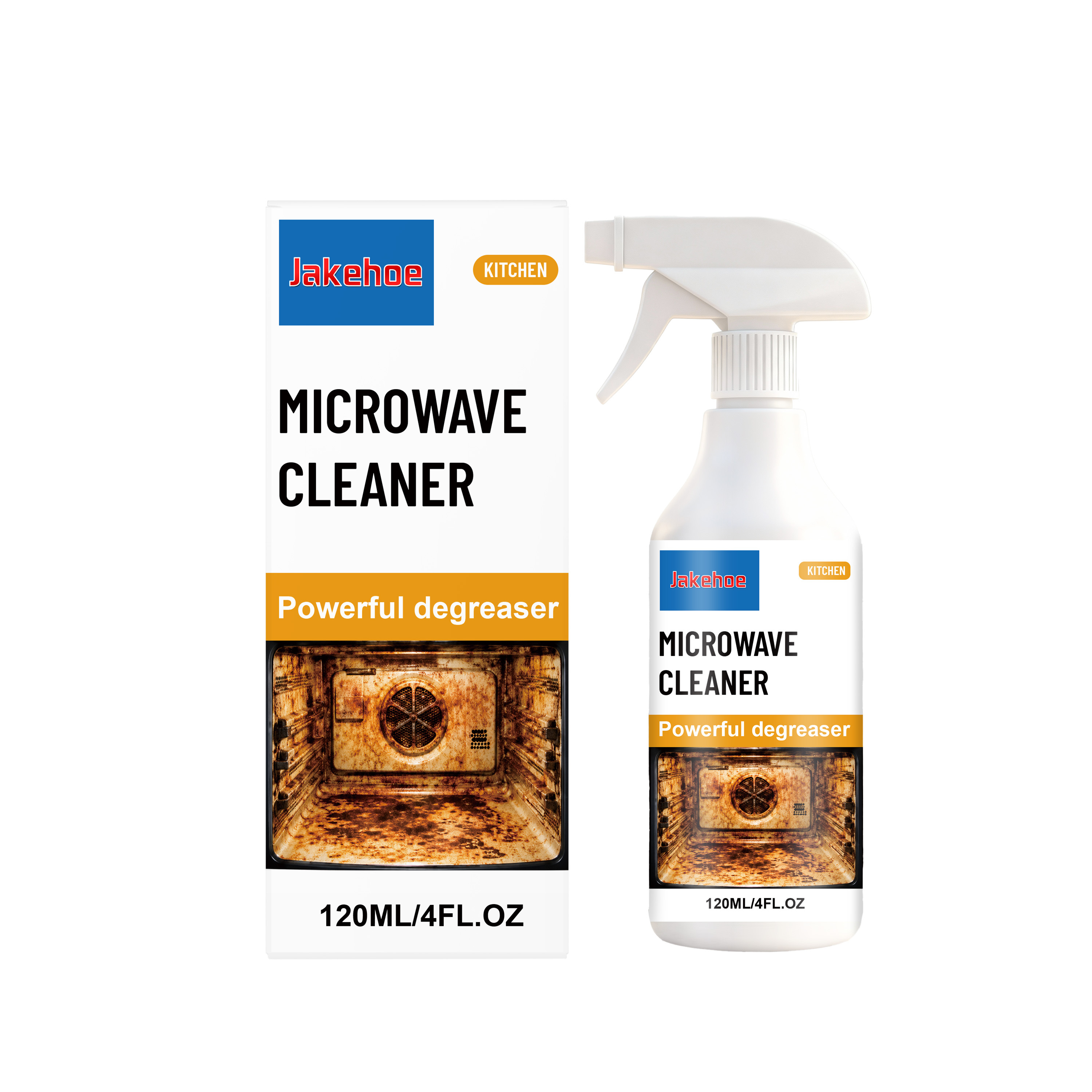 Main product image of JAKEHOE Microwave Cleaner, 120ml, Cleaning Agent for Home Cleaning