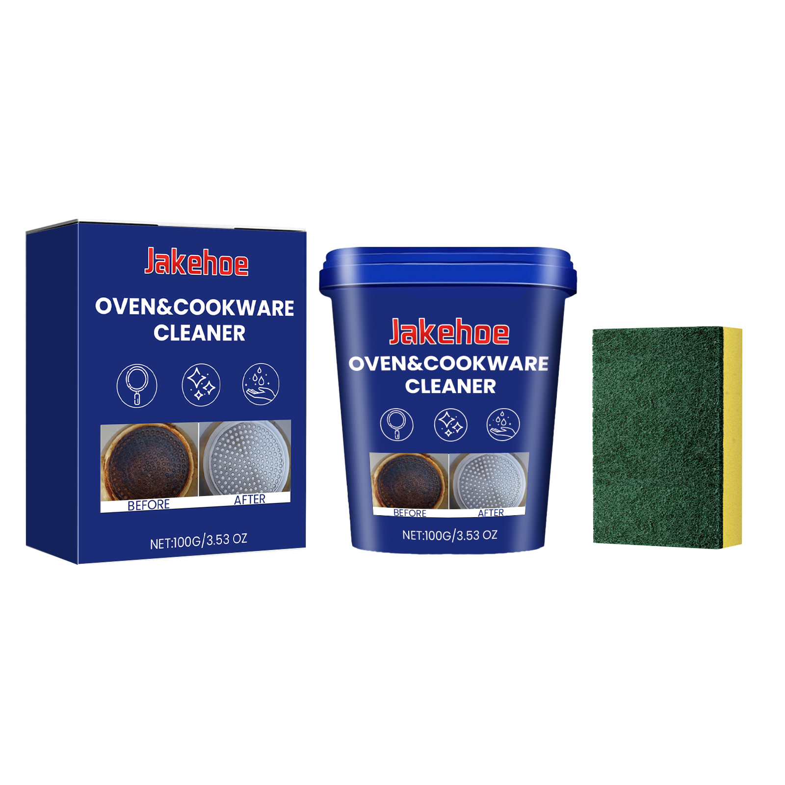 Main product image of Oven & Cookware Cleaner, Pot Cleaner, Cleaning Agent for Home Cleaning