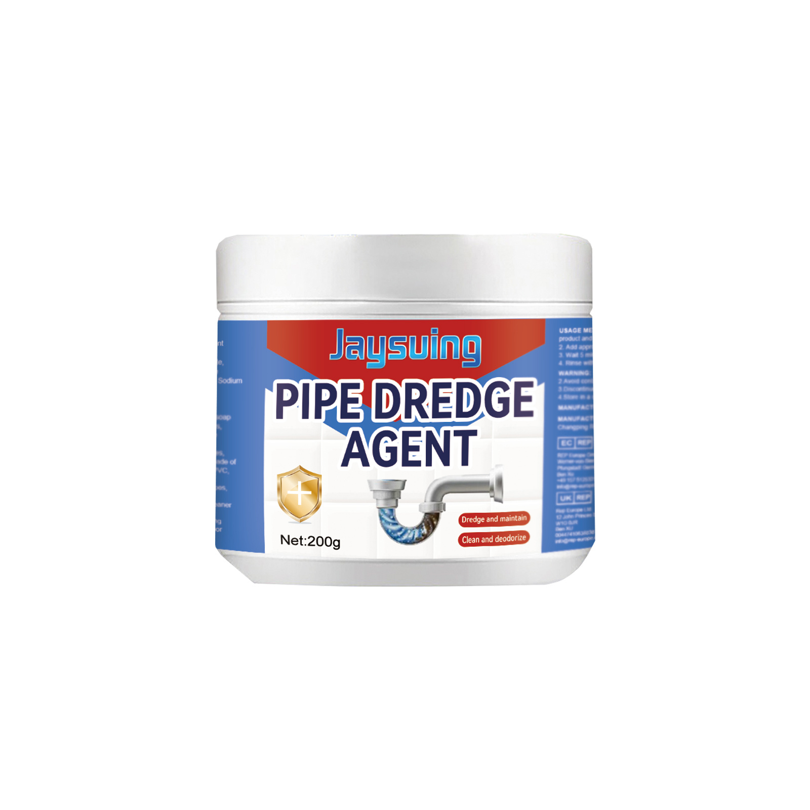 Main product image of Drain Cleaner, 200g, Clean and Dredge, Cleaning Agent for Home Cleaning