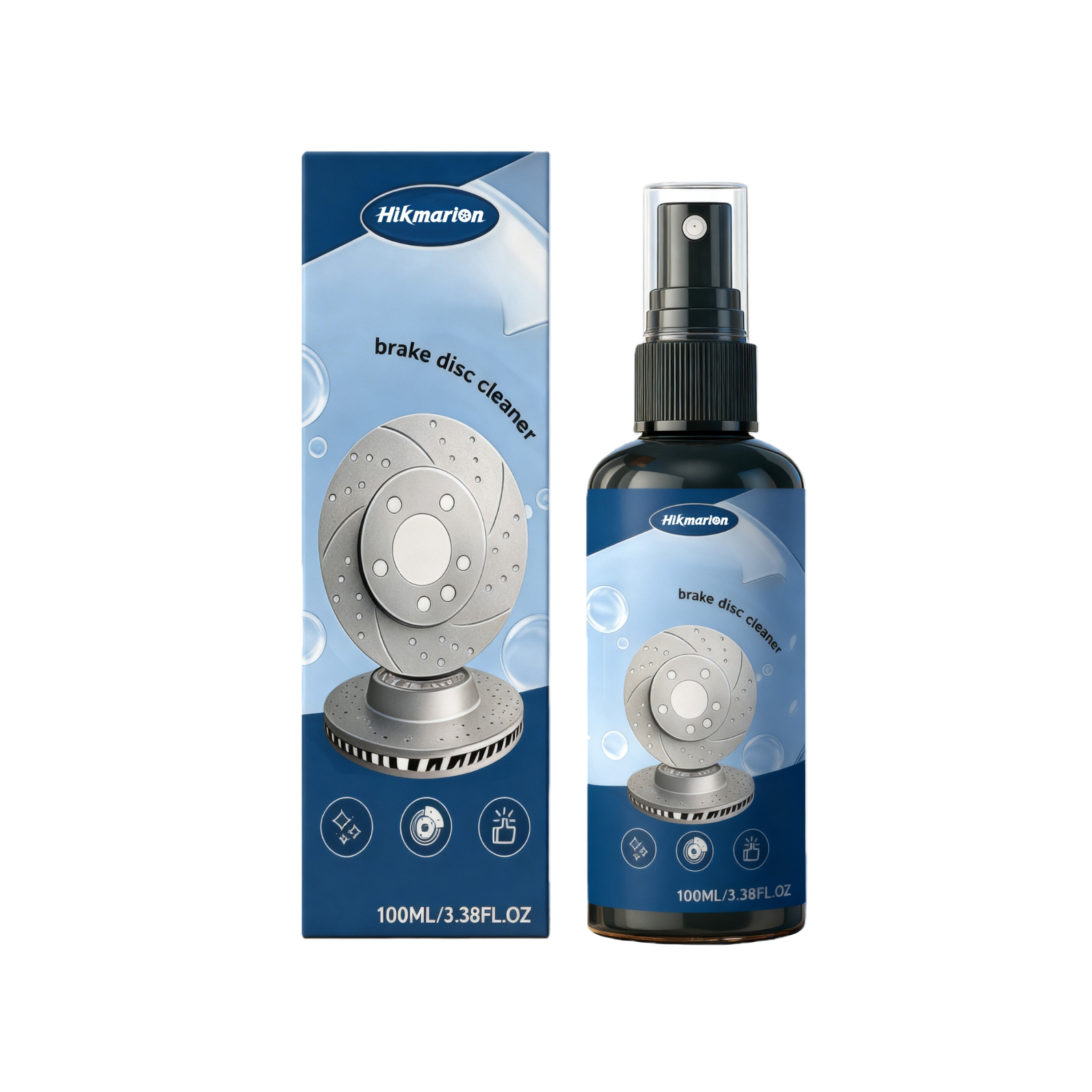 Main product image of Hikmarion Brake Disc Cleaner, 100ml, Brake Cleaning, Cleaning Agent for Home Cleaning