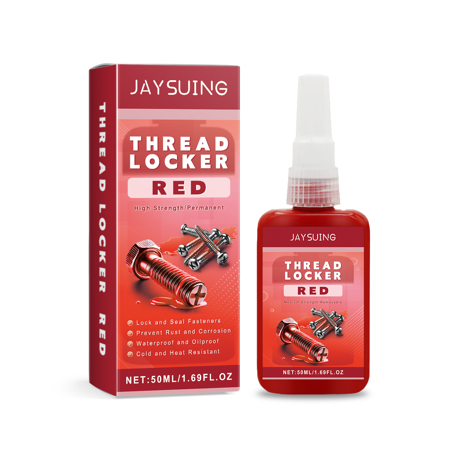 Main product image of RAYHONG Thread Locker, 50ml, Fastening Glue for Daily Use