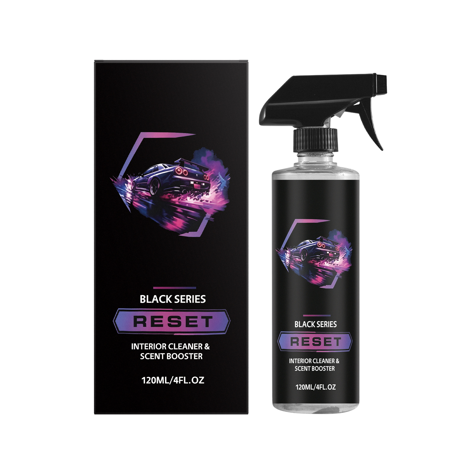 Main product image of RAYHONG Interior Detailer, 120ml, Car Cleaner, Cleaning Agent for Home Cleaning