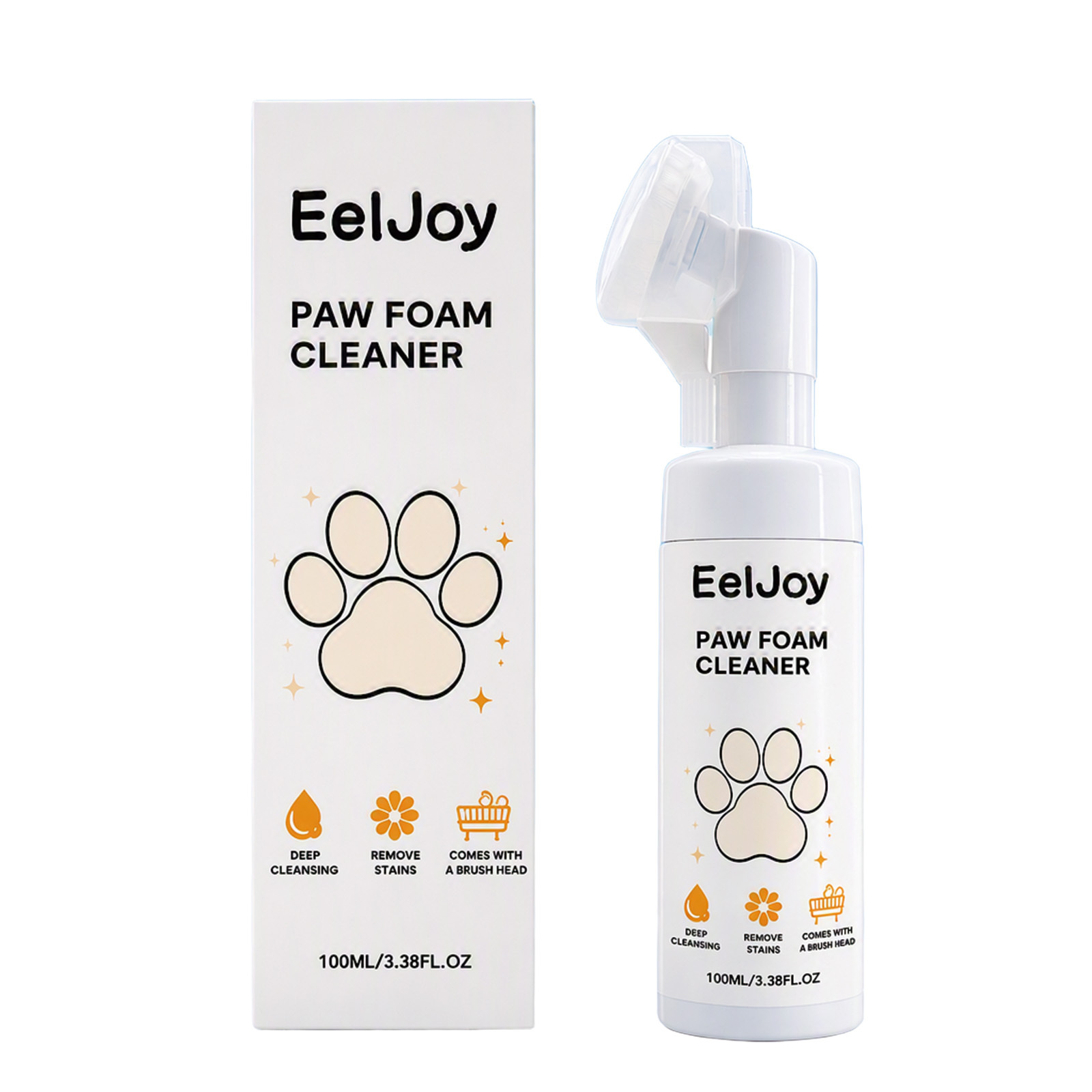 Main product image of EELJOY Paw Foam Cleaner, 100ml, Cleaning Agent for Home Cleaning