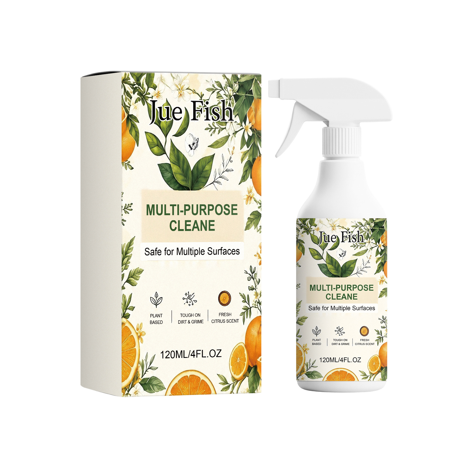 Main product image of JUE FISH Multi-Purpose Cleaner, 120ml, Cleaning Agent for Home Cleaning