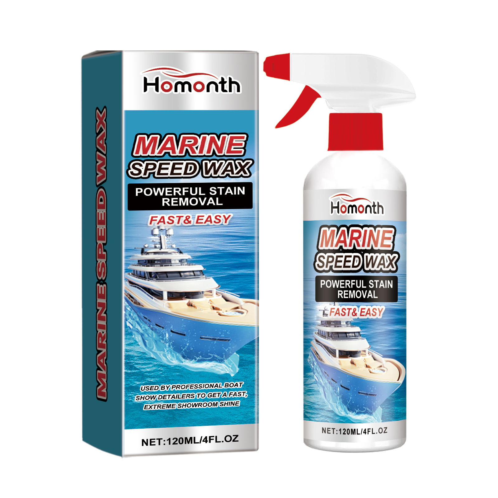 Main product image of Marine Foam Cleaner, 120ml, Cleaning Agent for Home Cleaning