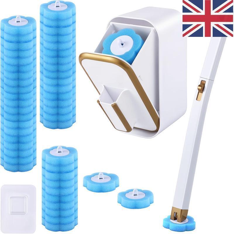 Main product image of Disposable Toilet Brush Set Toilet Bowl Cleaning System Cleaners With 24 Refills