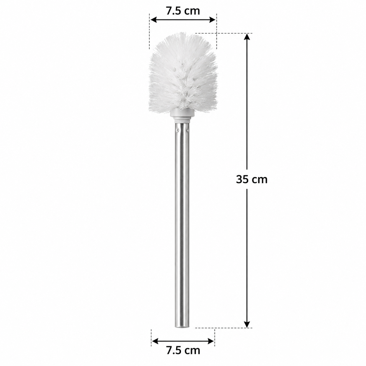 Main product image of Brush Bathroom Steel White