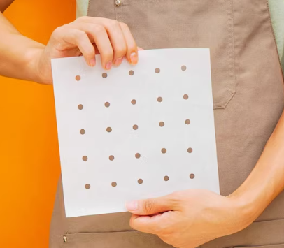 Steamer paper-square-25 * 25cm-100 sheets