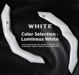 Product image of Exquisite steering wheel cover-white-2 pieces