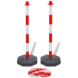 Post Set with Barrier Chain 10 m