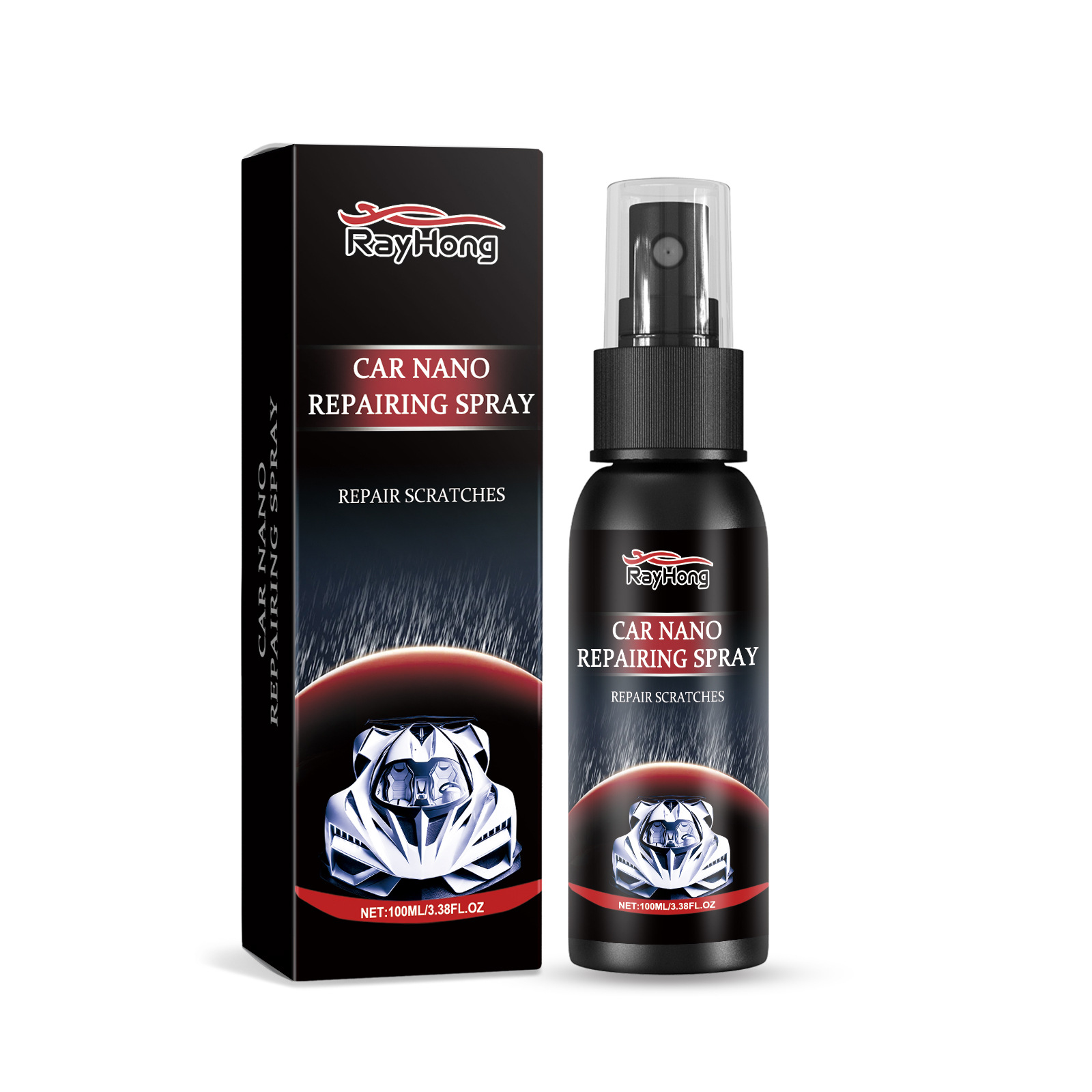 Main product image of Rayhong Car Nano Coating Spray Car Body Maintenance Dust-Proof Water-Repellent Anti-Fouling Paint Maintenance Spray