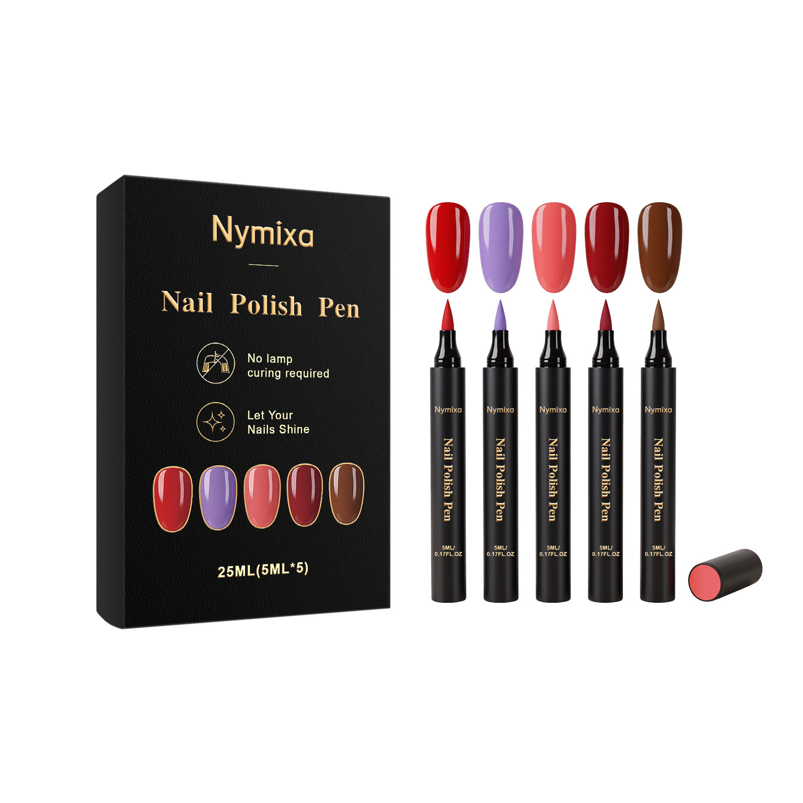 Main product image of Pondex Glue Pen, 5-Piece Set, Acrylic Acid Copolymer