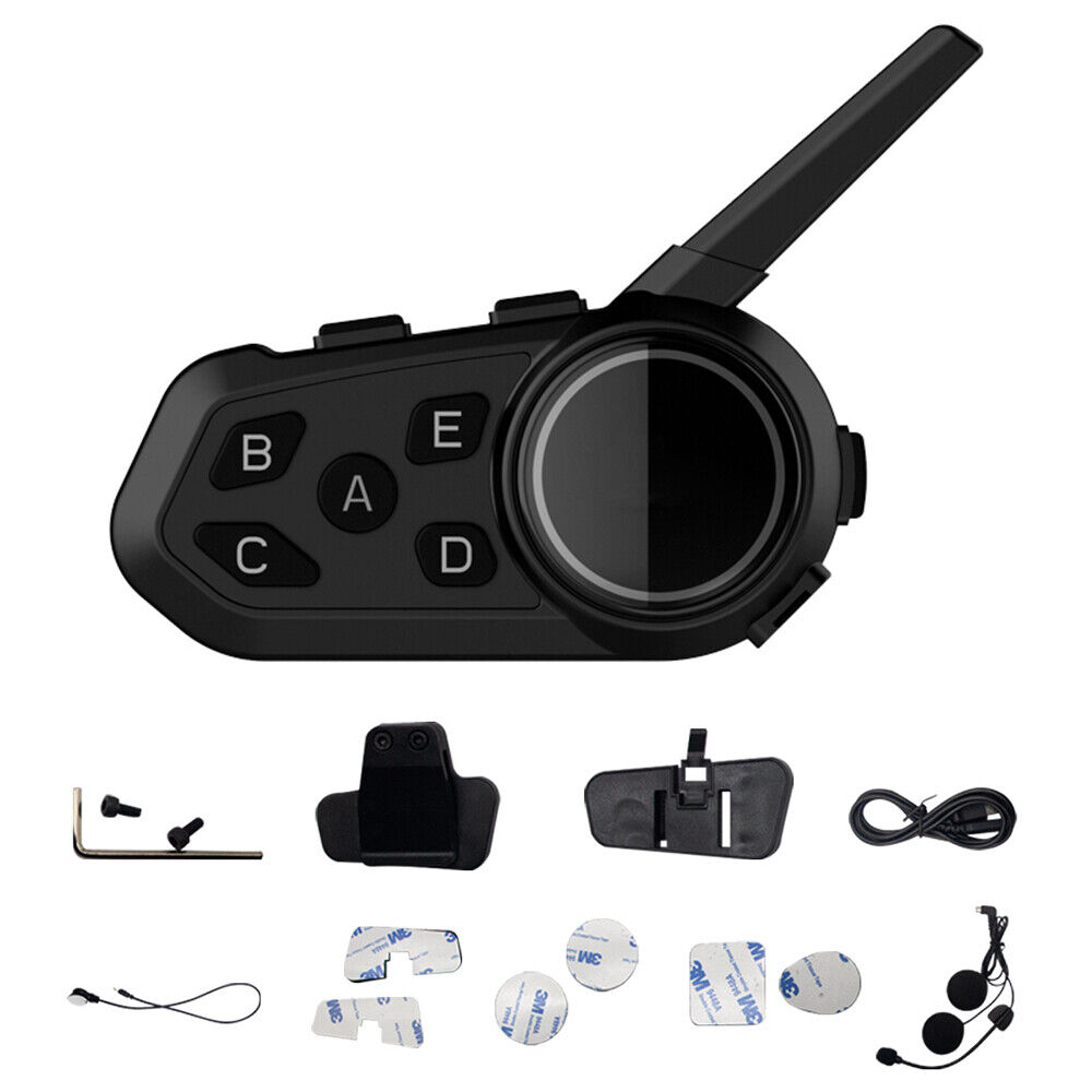 Main product image of 6Riders Intercom Communication Motorcycle Bluetooth Helmet Headset Interphone