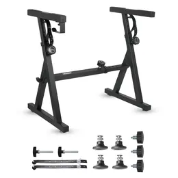 Product image of 5Core Z-Style Keyboard Stand, Adjustable Height and Width, 54-88 Key