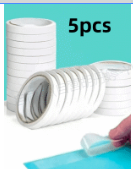 Clear double-sided tape-5mm wide 8m long-5 pcs