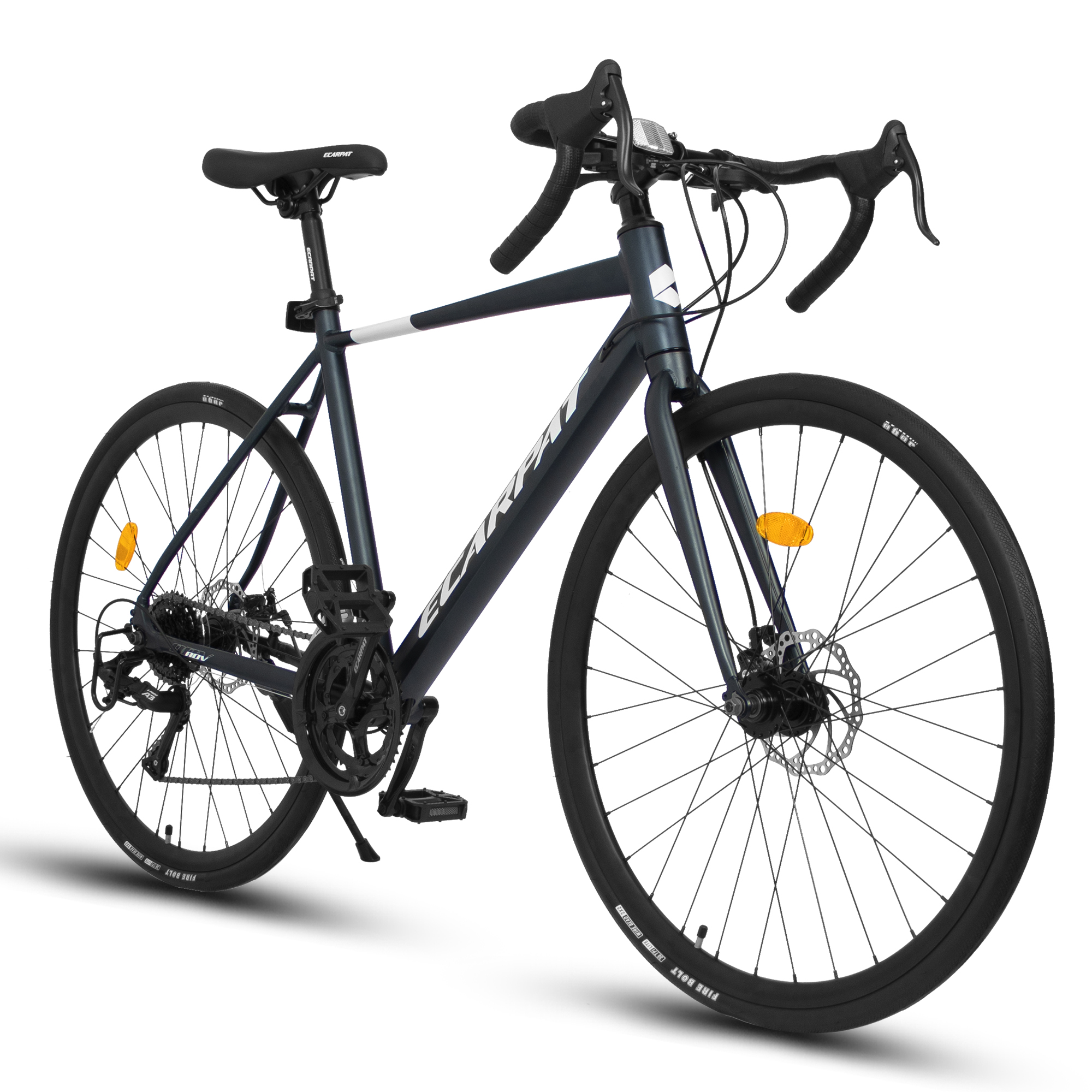 A28320R 700Cx28 Road Bike, Lightweight Aluminum Frame, Disc Brakes, 16-Speed, Fast Acceleration, Suitable For Men And Women, Ideal For High-Intensity Riding