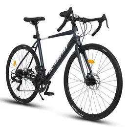 A28320R 700Cx28 Road Bike, Aluminum Frame, Disc Brakes, 16-Speed