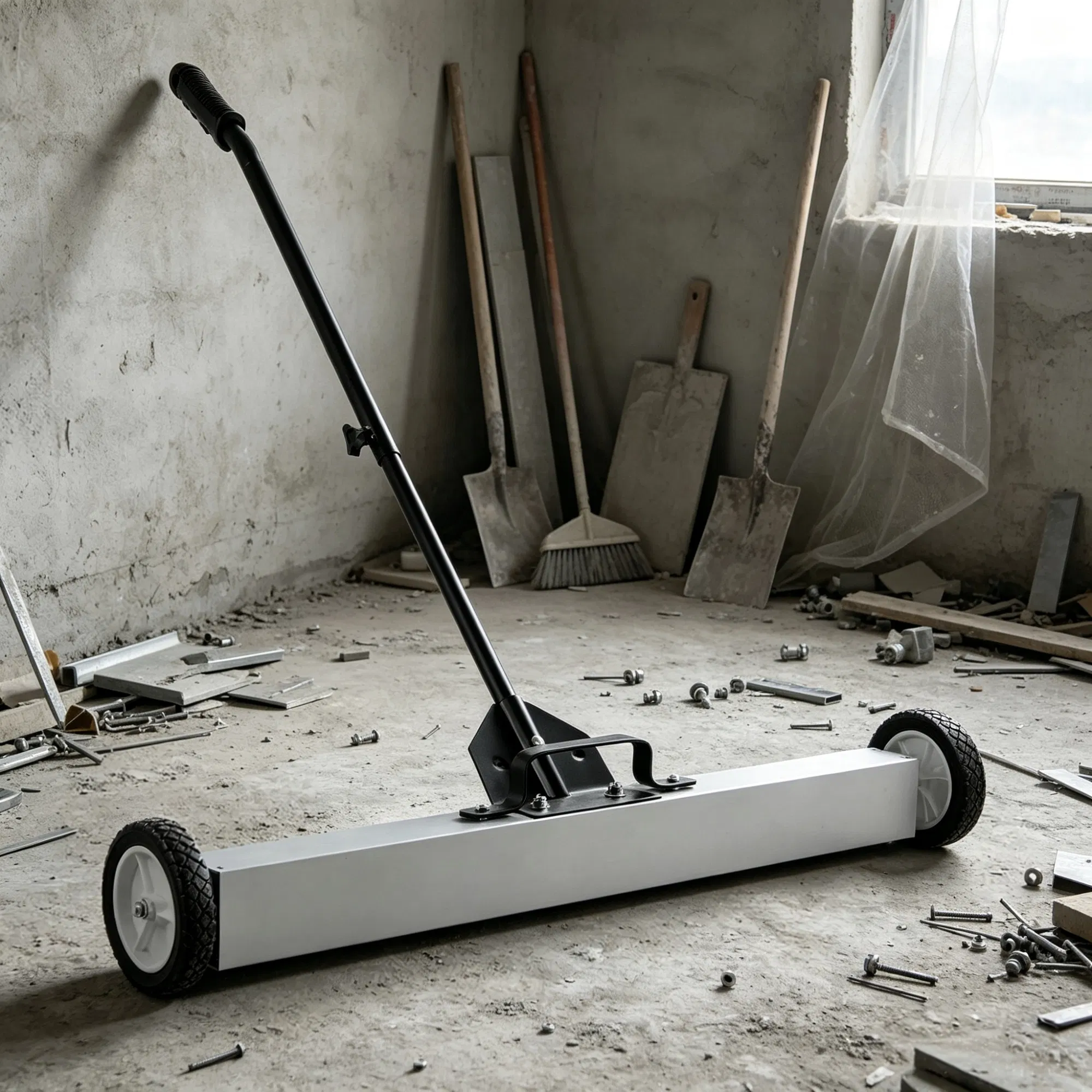 Main product image of 36-Inch Magnetic Sweeper with Wheels, 55 lbs Capacity