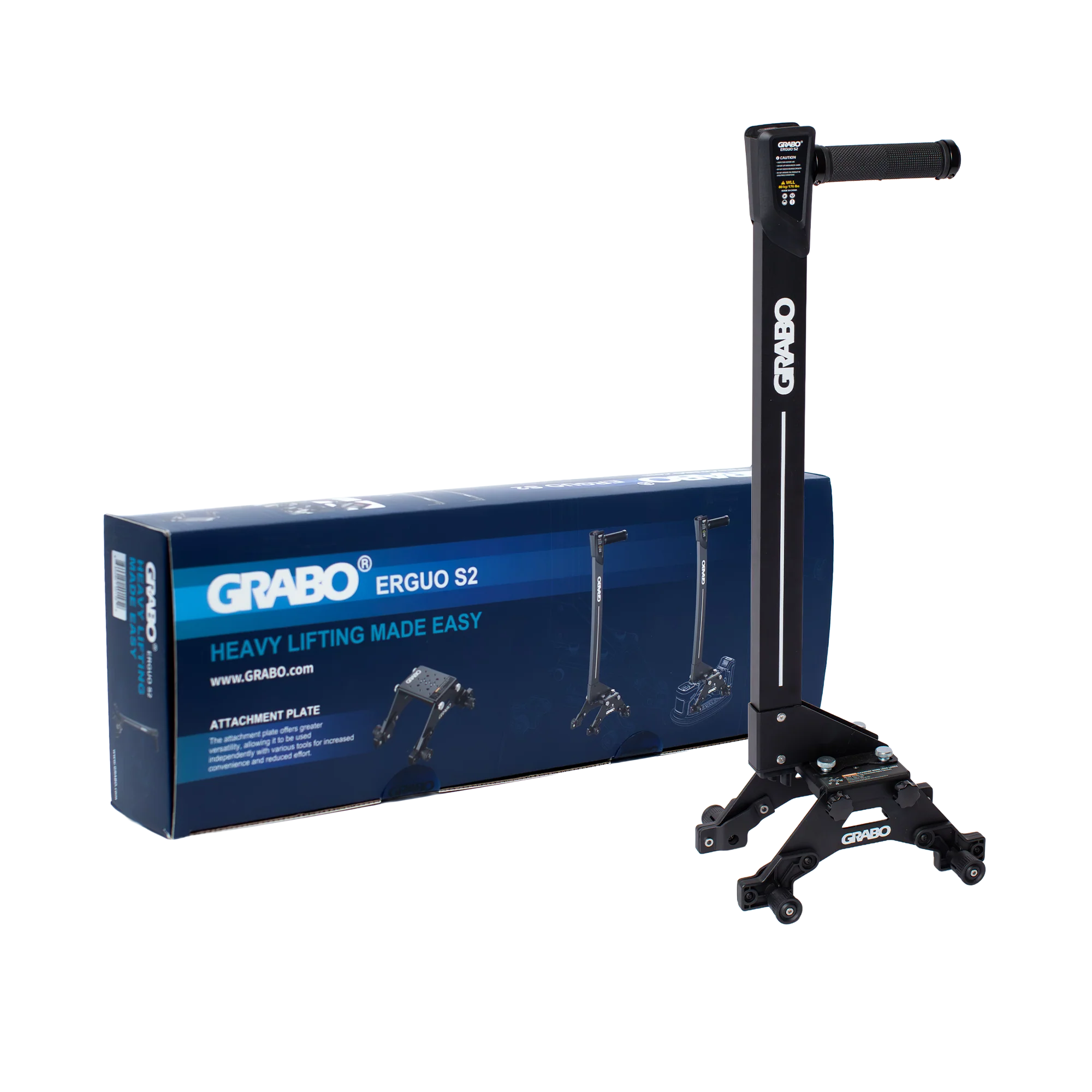 ERGUO S2 Extension Arm with Handlebar Controls for GRABO Gripster Lifters