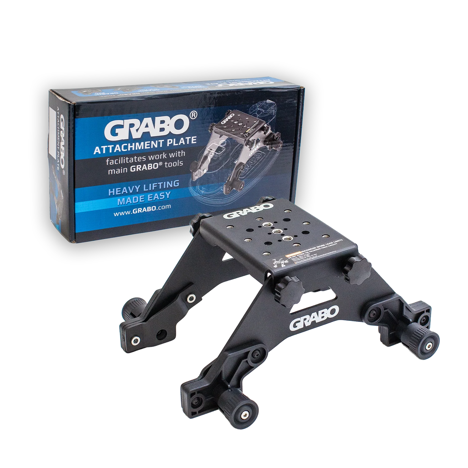 GRABO Attachment Plate Threaded Mount for Vacuum Gripster Lifters