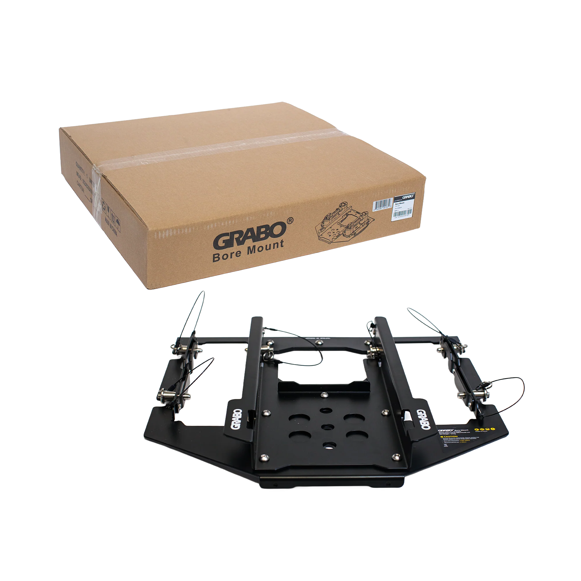 GRABO Bore Mount Core Drill Holder for Two Vacuum Suction Gripsters