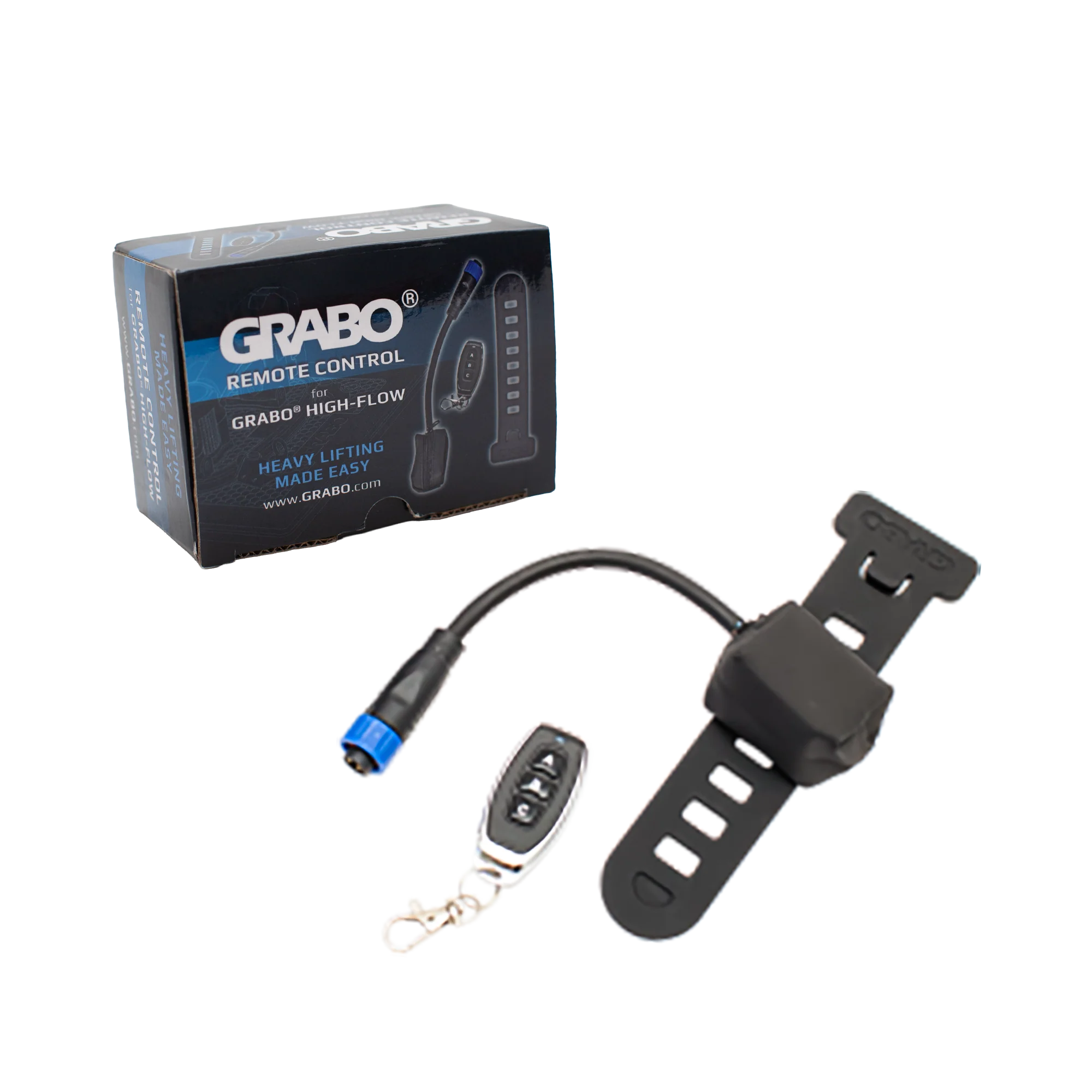 GRABO HighFlow Wireless Remote Keyfob, 30m Range for Vacuum Lifters